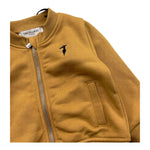 TRUSSARDI completo 2pz felpa-pantalone tinta unita Cammello per Neonato TIA25019CF CAMMELLO TRUSSARDI 