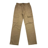 Refrigiwear Einfarbige Hose mit elastischem Bund im Cargo-Stil in Beige für Jungen