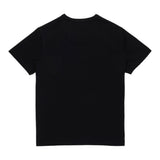 Diesel T-Shirt Rundhalsausschnitt einfarbig mit schwarzer Perforation für Mädchen