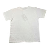 Manuel Ritz – Cremefarbenes, einfarbiges T-Shirt mit Rundhalsausschnitt für Jungen