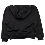 NAIDA felpa con zip e cappuccio tinta unita Nero per Bambina NAFE098 NERO NAIDA 