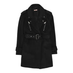 LIU JO cappotto tinta unita con bottoni Nero per Bambina GF4171 NERO LIU JO 