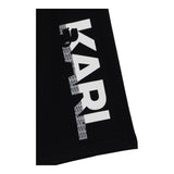 Karl Lagerfeld Bermuda Tuta Tinta Unita con Logo per Bambino Z30413 NERO KARL LAGERFELD 