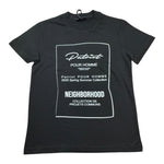 Patriot T-Shirt Girocollo Tinta Unita con Stampa per Bambino PTS006 NERO PATRIOT 