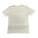 K-WAY t-shirt girocollo tinta unita con stampa Bianco per Bambino K7133YW BIANCO K-WAY 