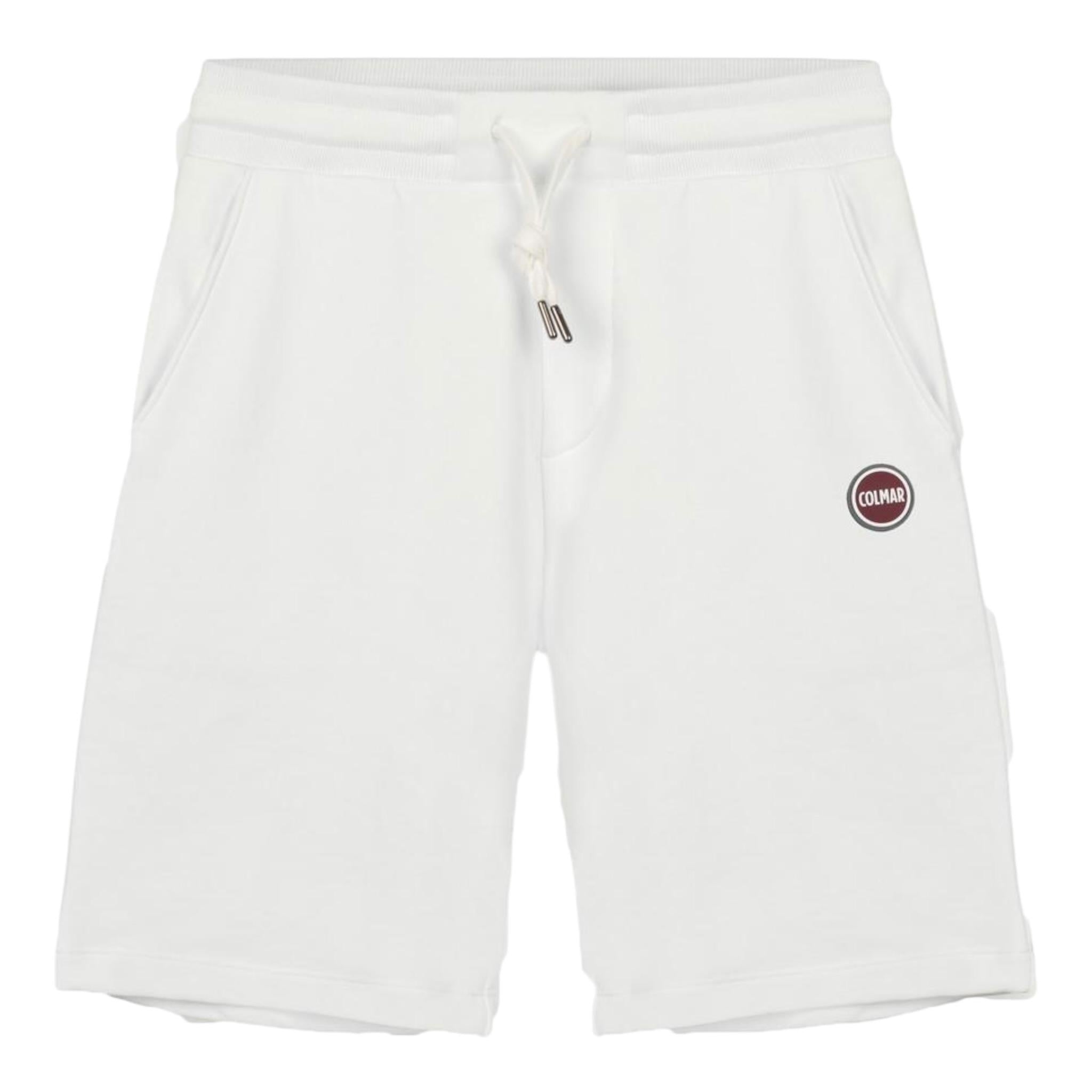 Colmar Bermuda Tuta tinta unita con Logo Bianco per Bambino 3665 BIANCO COLMAR 