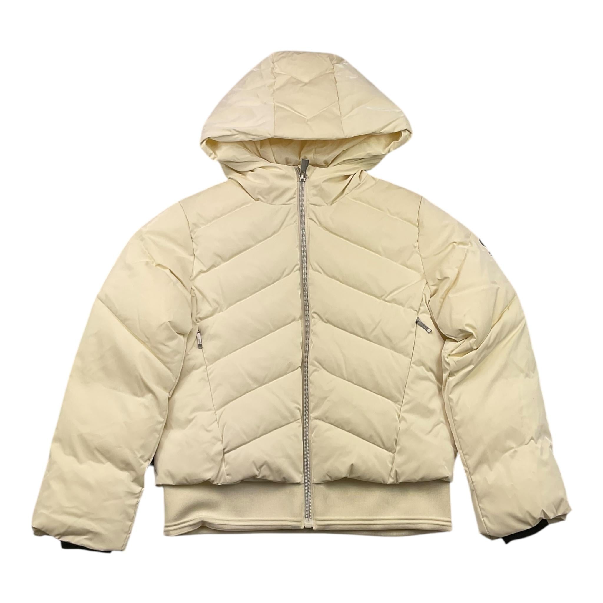 SUNS  giubbino tinta unita con zip e cappuccio Panna per Bambina GBS5359D PANNA SUNS 