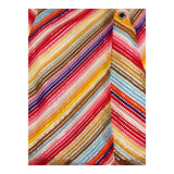 Missoni Mehrfarbiger Rock mit mehrfarbigem Knopf für Mädchen