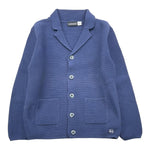 SARABANDA giacca in maglia tinta unita con toppe Blu per Neonato 0A104XN BLU SARABANDA 