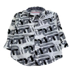 Cesare Paciotti Camicia Manica Lunga Stampa Fantasia per Neonato CMP5151BX BIANCO CESARE PACIOTTI 