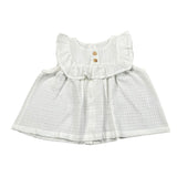 Babyvip Camicia Tinta Unita Giromanica per Neonata T1355 BIANCO BABYVIP 