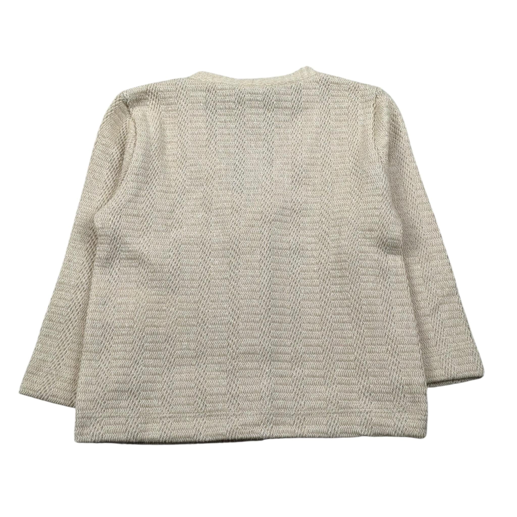 Manuel Ritz Cardigan tinta unita Scollo A V Beige per Bambino MR3113X BEIGE MANUEL RITZ 