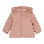 MAYORAL giubbino reversibile tinta unita con zip e cappuccio Rosa per Neonata 2480X ROSA MAYORAL 