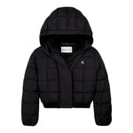 CALVIN KLEIN giubbino tinta unita modello crop Nero per Bambina IG0IG02595 NERO CALVIN KLEIN 