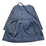 MAYORAL abito tinta unita con pochette girocollo Blu per Neonata 2915X BLU MAYORAL 