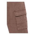 FAY pantalone tinta unita con tasconi Marrone per Bambino FVP20 MARRONE FAY 
