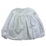 Dondup Langarmshirt Einfarbig Weiß Für Mädchen