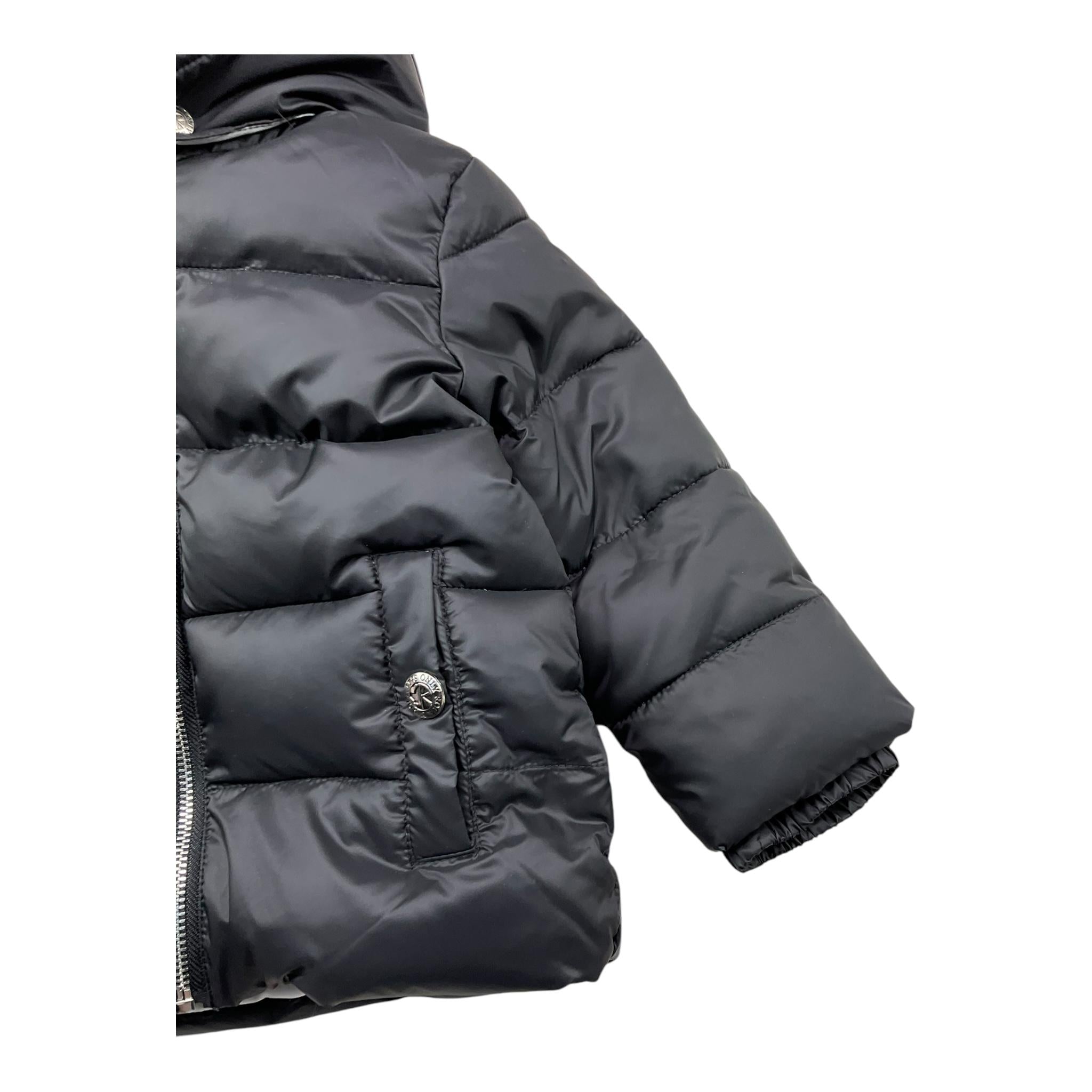 JOHN RICHMOND giubbio tinta unita con zip e cappuccio Nero per Neonato RIA25030PI NERO JOHN RICHMOND 