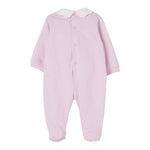 Elisabetta Franchi Tutina Manica Lunga Tinta Unita con Ricami per Neonata ENTU131 ROSA ELISABETTA FRANCHI 