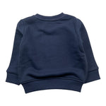 TRUSSARDI felpa girocollo tinta unita con stampa Blu per Neonata TIA25156FE BLU TRUSSARDI 