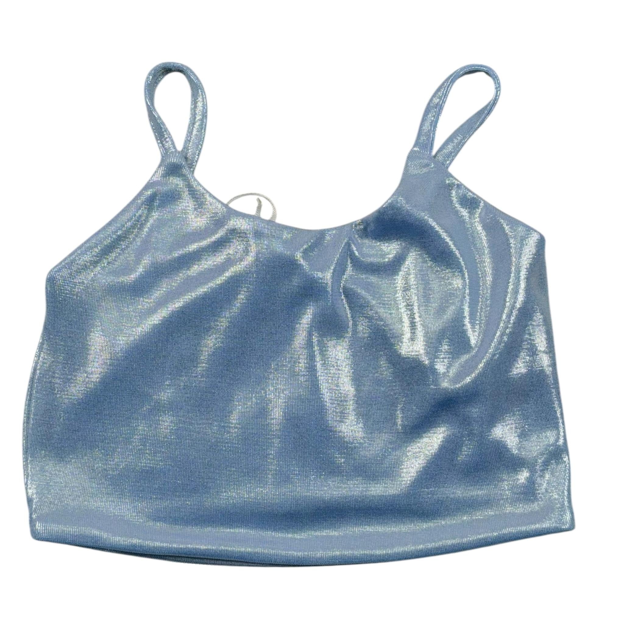 Lu Lu By Miss Grant Top tinta unita con Bretelle Azzurro per Bambina LL2474 AZZURRO LU LU BY MISS GRANT 