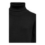 ONLY maglia tinta unita collo alto Nero per Bambino 15264710 NERO ONLY 