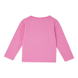 LIU JO shirt girocollo tinta unita con stampa Rosa per Bambina KF4029 ROSA LIU JO 