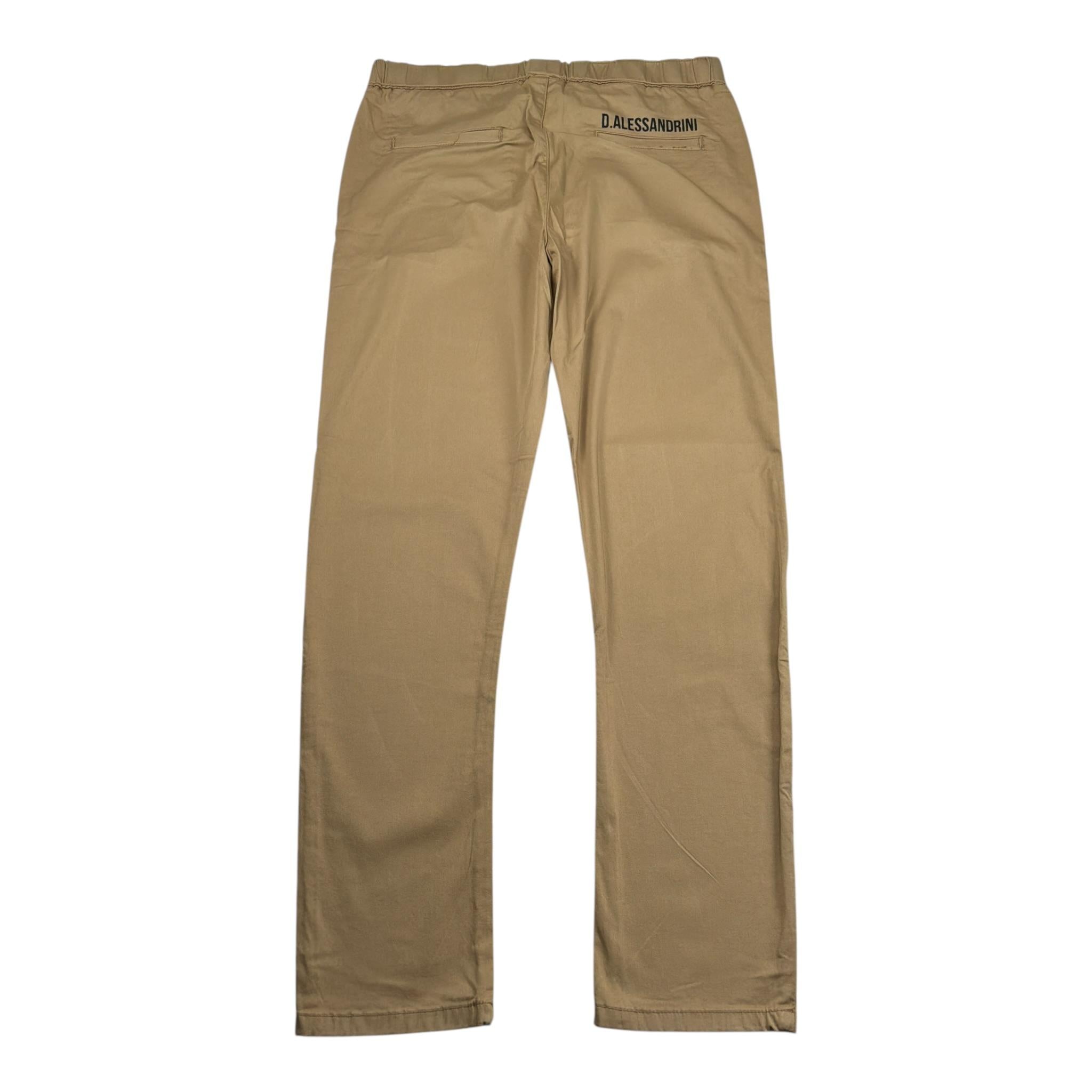 Daniele Alessandrini Pantalone tinta unita con Elastico In Vita Cammello per Bambino 1235P00097 CAMMELLO DANIELE ALESSANDRINI 