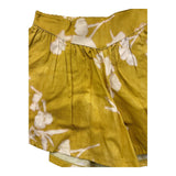 Zhoe &amp; Tobiah Einfarbige Shorts mit gelbem Muster für Baby Mädchen