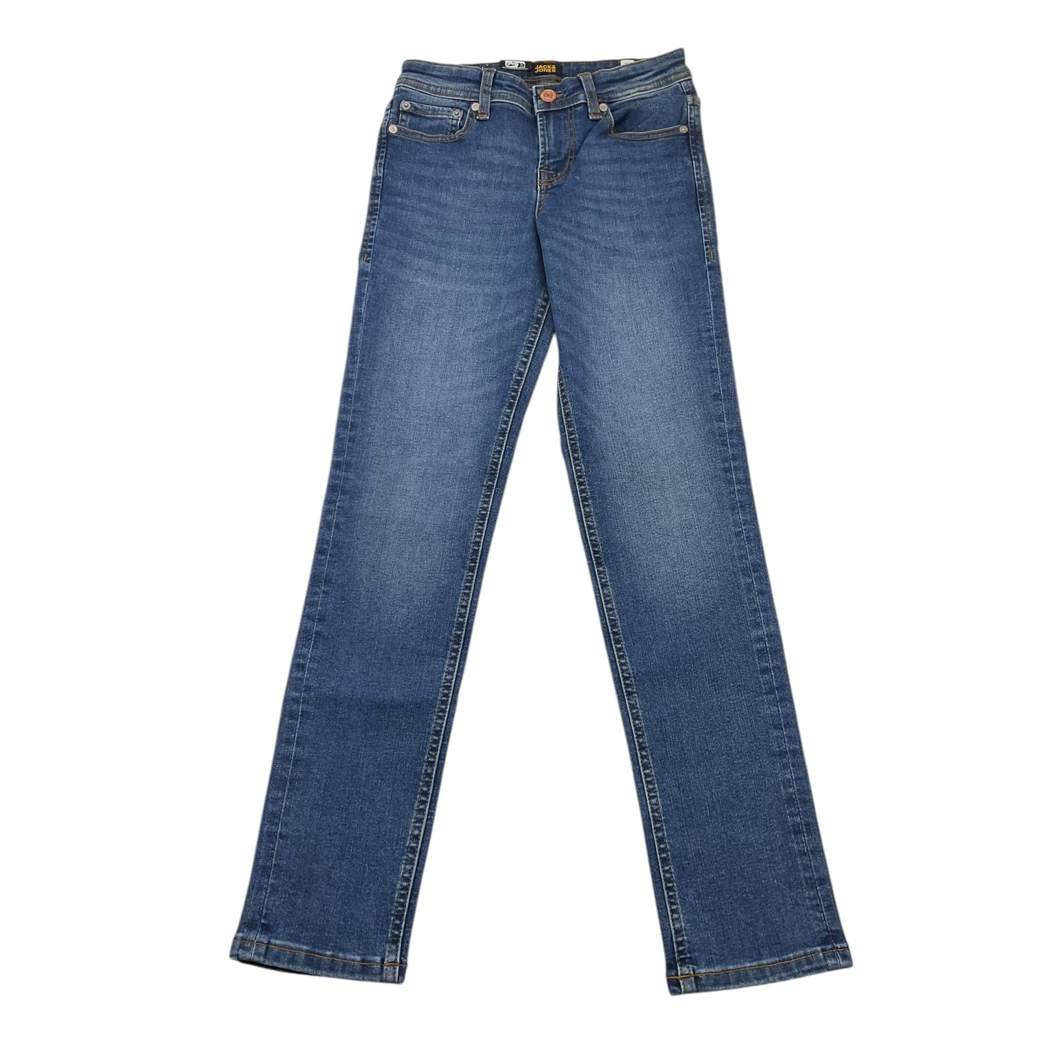 JACK&JONES jeans tinta unita con girovita regolabile Blu per Bambino 12243682 BLU JACK&JONES 