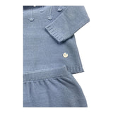 Valentina Bebes 2-teiliges Set, einfarbig, hellblaues T-Shirt für Babys