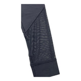 Burberry Schwarze transparente, einfarbige Leggings für Mädchen