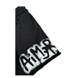 Disclaimer Bermuda tinta unita con Stampa Nero per Bambino 25EDK58412XX NERO DISCLAIMER 