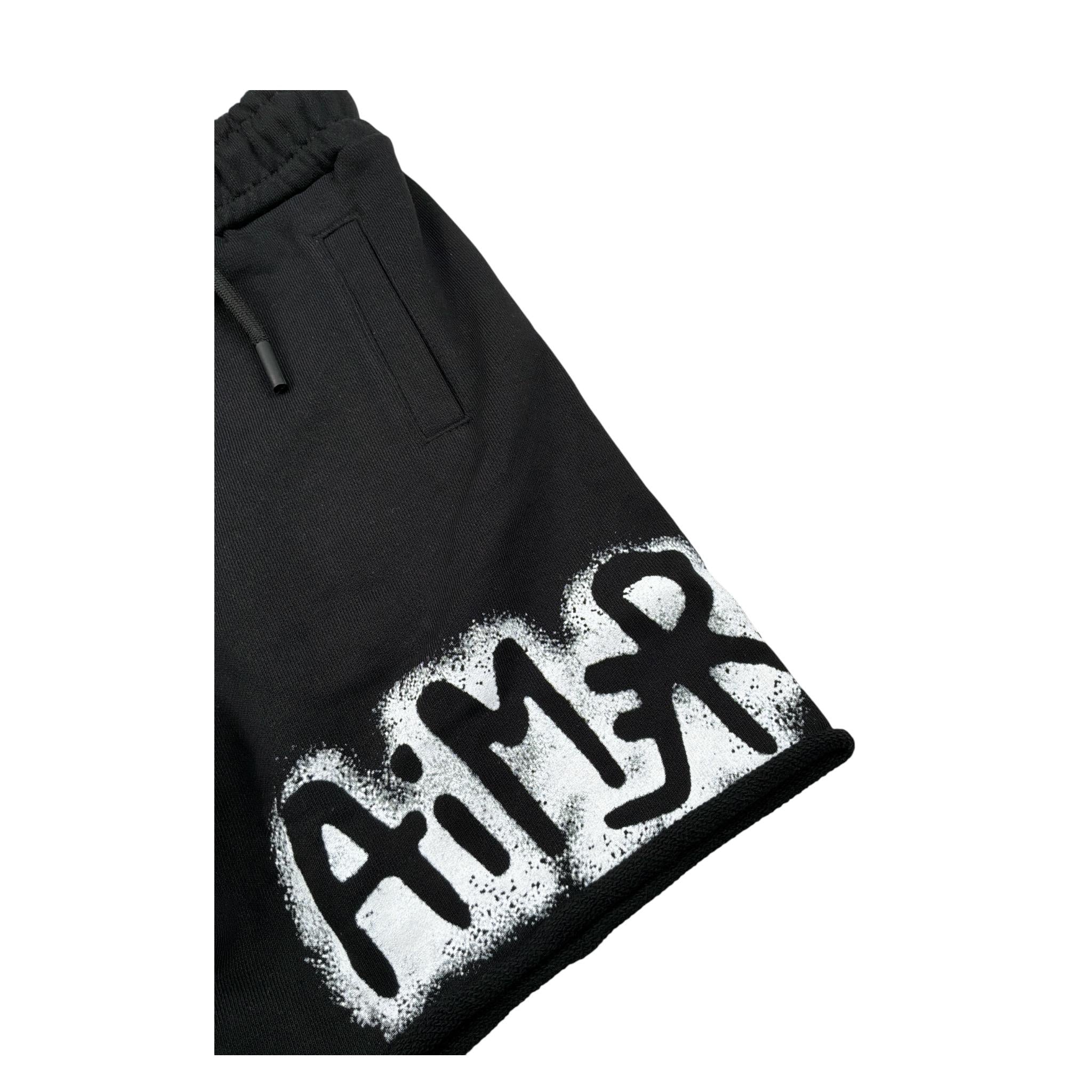 Disclaimer Bermuda tinta unita con Stampa Nero per Bambino 25EDK58412XX NERO DISCLAIMER 