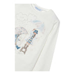 MAYORAL shirt girocollo tinta unita con stampa in contrasto Bianco per Bambina 4067122 BIANCO MAYORAL 