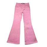Guess Einfarbige Schlaghose mit verstellbarer Taille Rosa für Mädchen