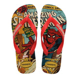 Havaianas Flip-Flops, einfarbig, mit rotem Spiderman-Muster für Jungen