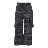 DOU DOU pantalone con elastico in vita stampa fantasia Nero per Bambina DV6Q10 NERO DOU DOU 
