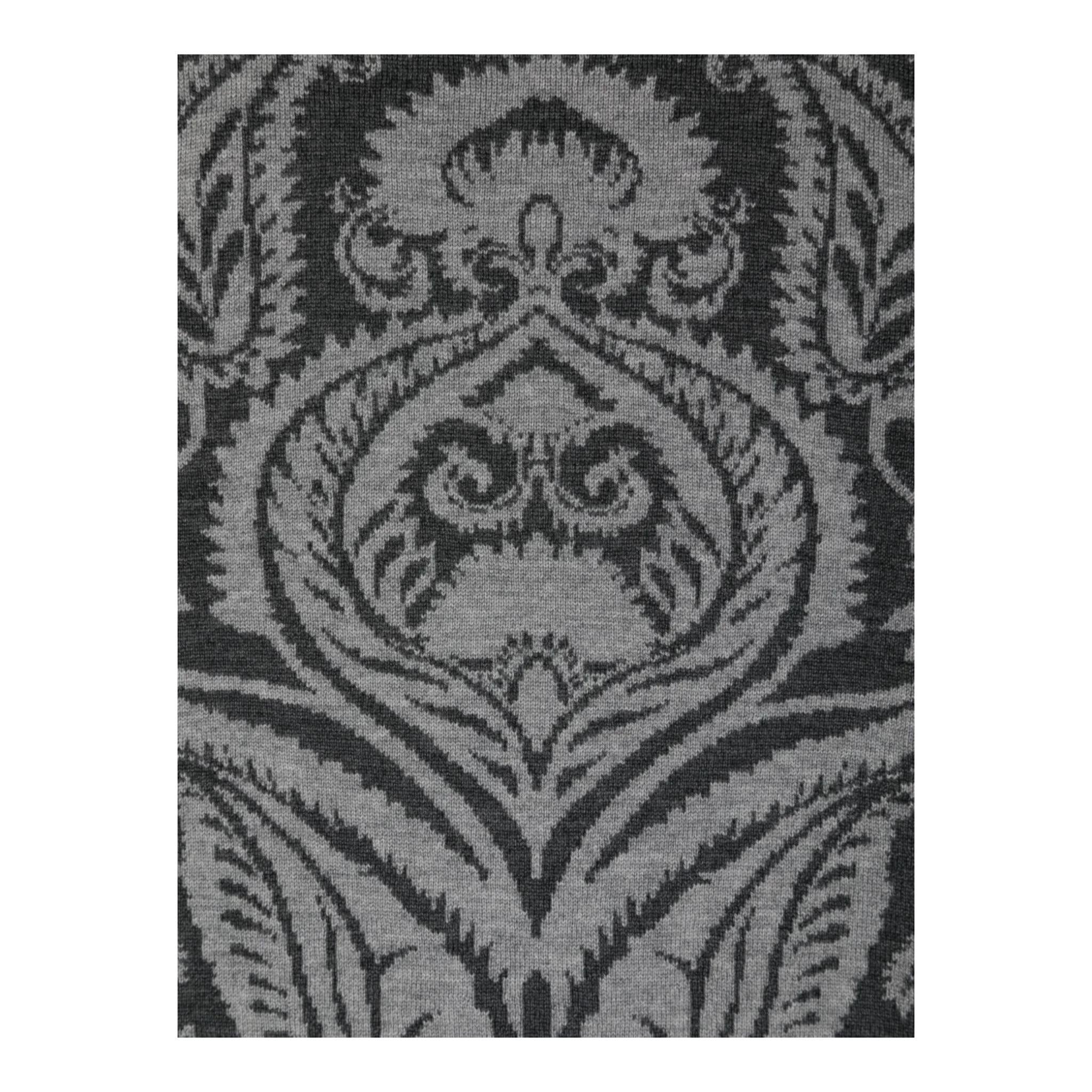 ETRO maglia tinta unita con fantasia Grigio per Bambino GV9P50 GRIGIO ETRO 