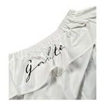 Gaelle Top Tinta Unita Monospalla per Bambina 2746M00346 BIANCO GAELLE 