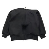 MOUSSE felpa tinta unita con zip e cappuccio Nero per Neonata HKFZ362BN NERO MOUSSE 