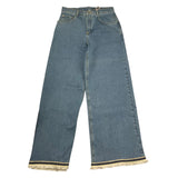 Eleventy Jeans Plain Palazzo Modell Hellblau für Mädchen