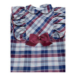 MIRANDA abito manica lunga stampa fantasia Blu per Bambina 360609V BLU MIRANDA 