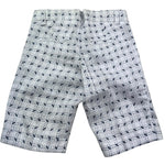 Manuel & Frank Bermuda Tinta Unita con Girovita Regolabile per Bambino MF2023B BIANCO MANUEL & FRANK 