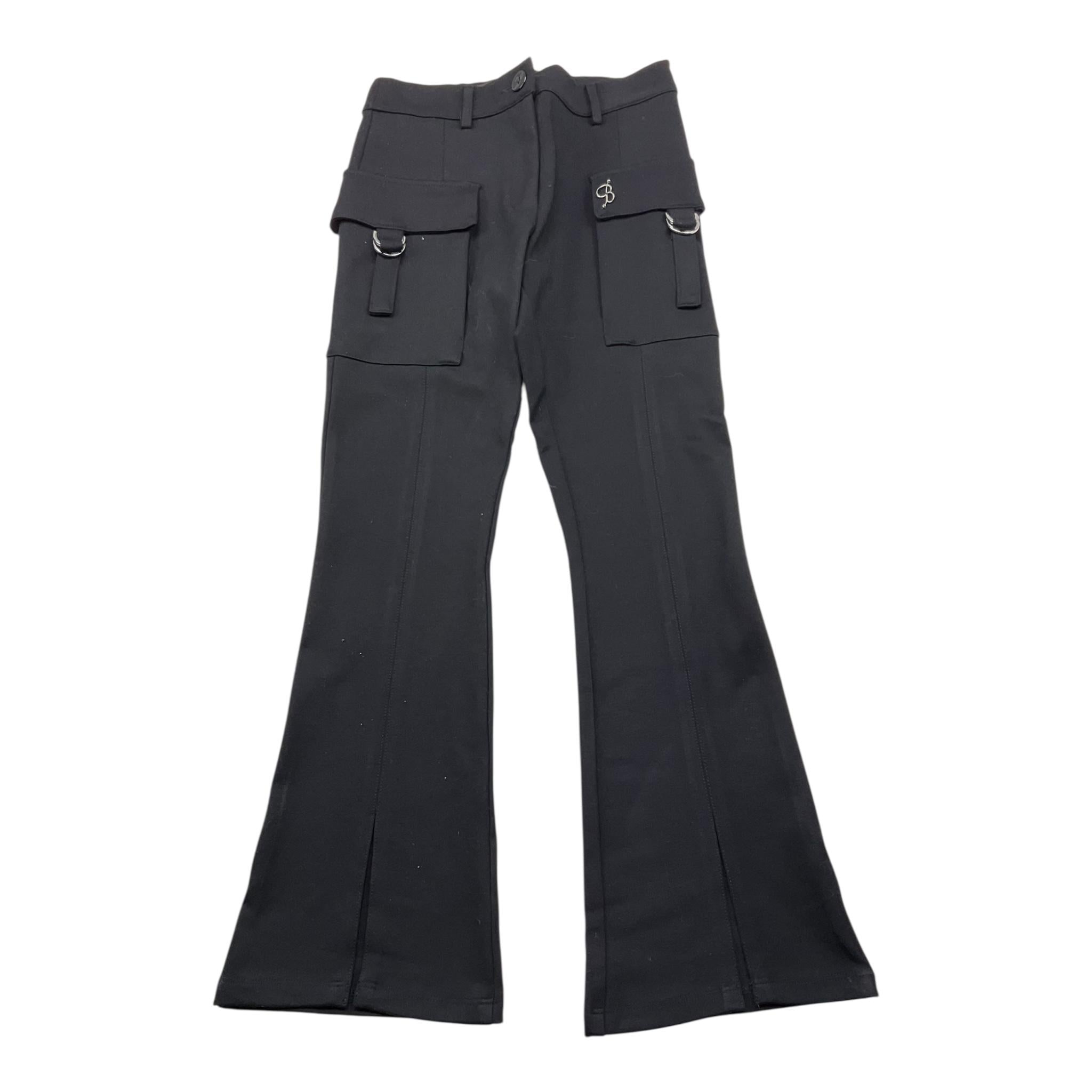 MISS BLUMARINE pantalone tinta unita con elastico in vita Nero per Bambina IF4051J1857 NERO MISS BLUMARINE 