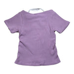 Gaelle T-Shirt tinta unita con Stampa Lilla per Bambina 2746M00462 LILLA GAELLE 