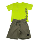Refrigiwear Completo 2 Pezzi T-Shirt-Bermuda per Bambino R1100W25X VERDE REFRIGIWEAR 
