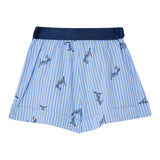 Liu Jo Short Tinta Unita con Fantasia A Righe per Neonata KA5051N AZZURRO LIU JO 