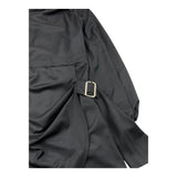 NAIDA abito manica lunga tinta unita cn cintura Nero per Bambina NAAB278 NERO NAIDA 