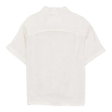 Saint Barth Camicia Mezza Manica Tinta Unita con Bottoni per Bambino SIF0001 BEIGE SAINT BARTH 